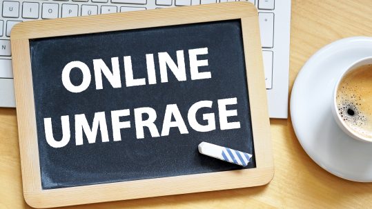 Hinweis zur Online Umfrage