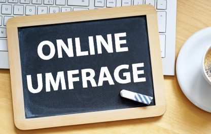 Hinweis zur Online Umfrage