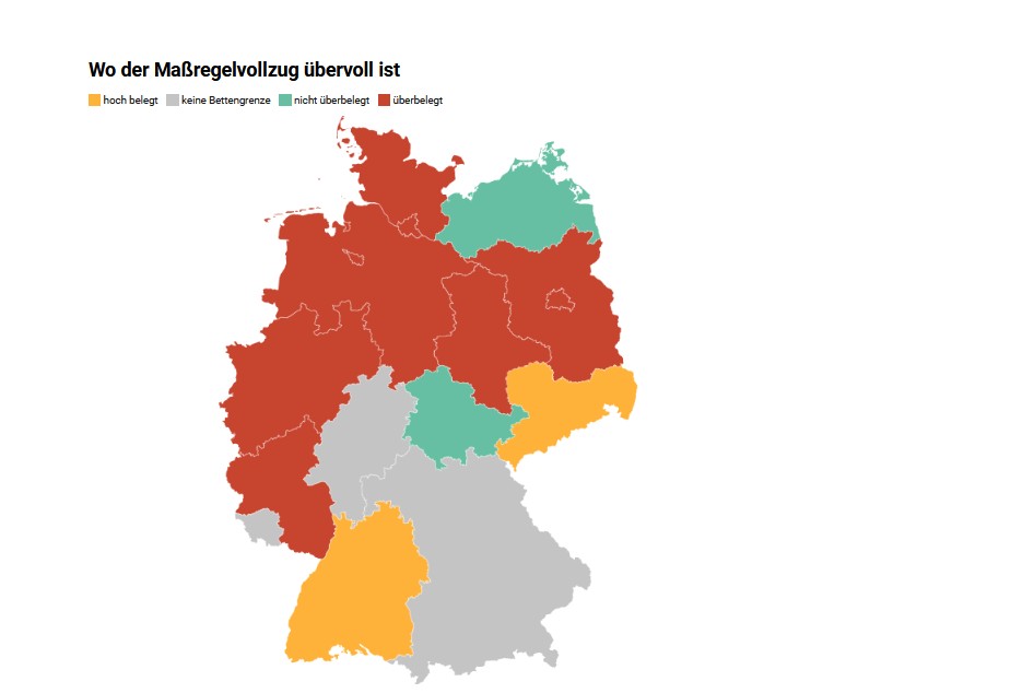 ZDF Doku über den Maßregelvollzug in Deutschland: Überbelegung und Personalmangel